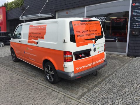 Lettering VW T5 Forst