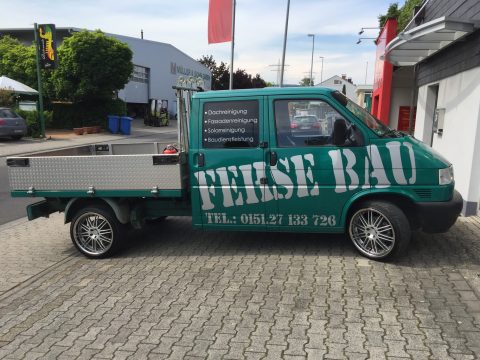 Lettering Fehse Bau
