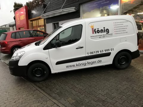 Vehicle Lettering Chimney Sweep – König