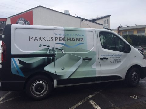Lettering Pechanz Renault Traffic