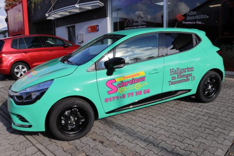 Lettering Renault Clio Schreiner