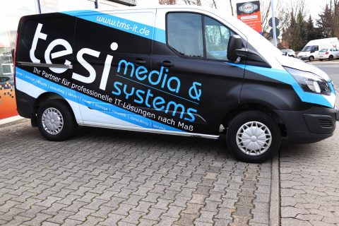 Lettering Tesi Ford Transit