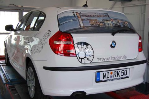 Lettering BMW 1er Kadur