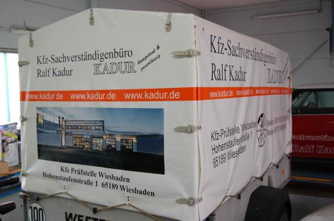 Lettering Kadur Trailer