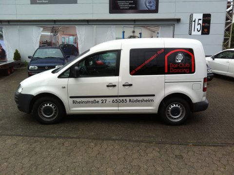 Lettering New Time VW Caddy