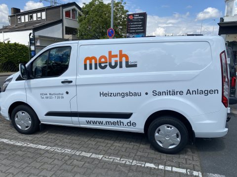 Lettering Meth Transit