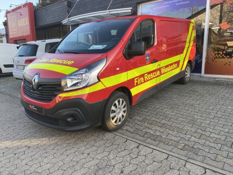 Lettering Feuerwehr US