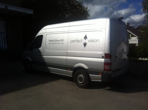 Lettering Mercedes Sprinter perfect vision
