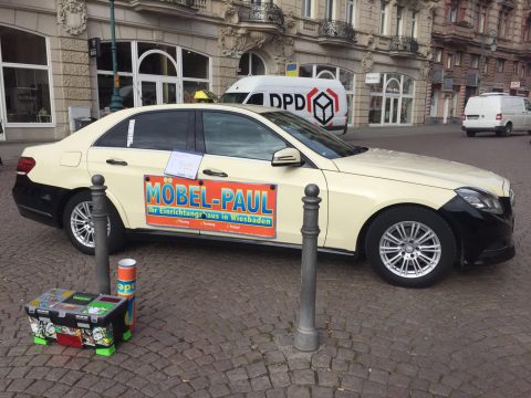 Lettering Taxi