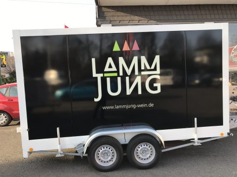 Beschriftung Anhänger Lamm Jung