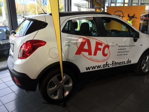 Lettering Opel Mokka AFC