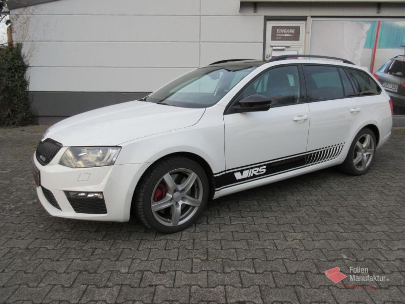 Skoda Octavia RS Stripe Wrap – Bild 1