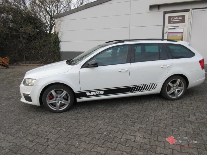 Skoda Octavia RS Stripe Wrap – Bild 4