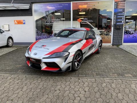 Toyota Supra Design Wrap