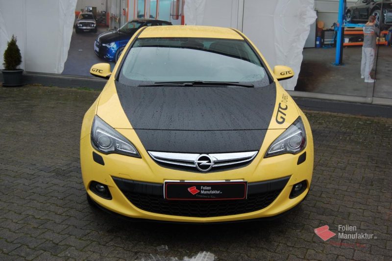 Opel Astra GTC Carbon Wrap – Bild 2