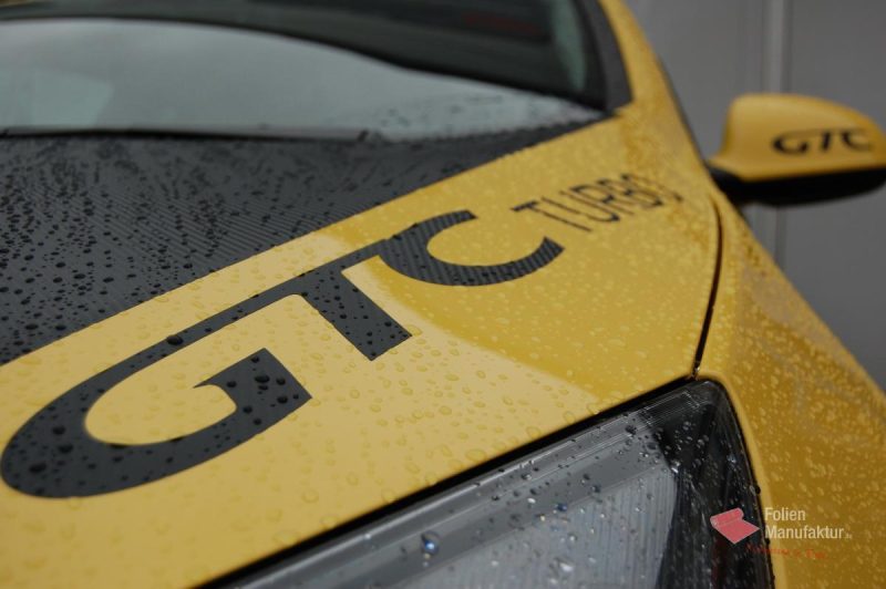 Opel Astra GTC Carbon Wrap – Bild 6