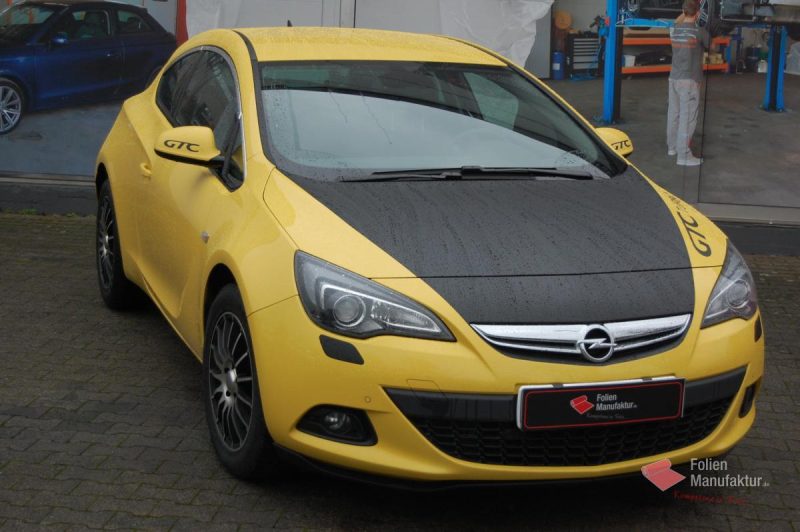 Opel Astra GTC Carbon Wrap – Bild 7