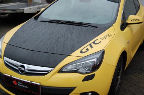 Opel Astra GTC Carbon Wrap