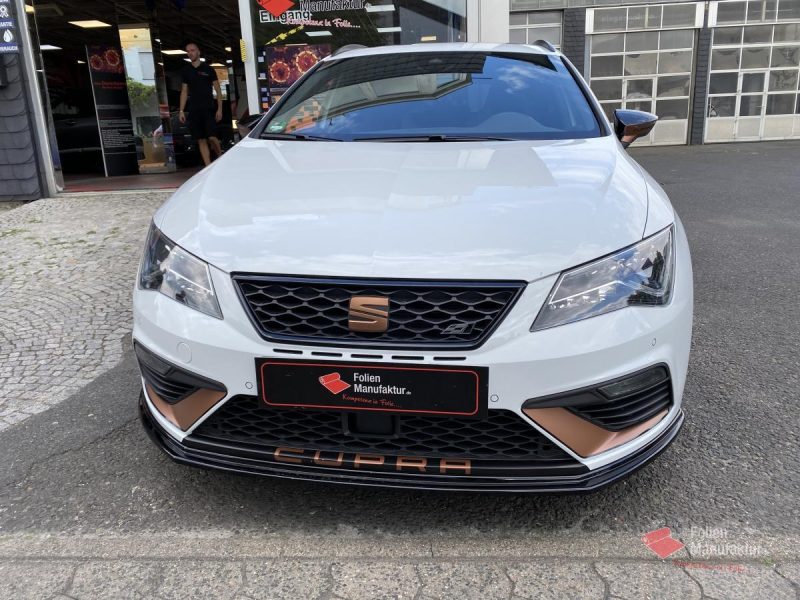Seat Leon Cupra Copper Wrap – Bild 1