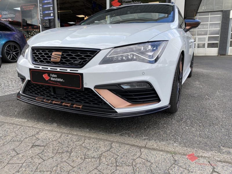 Seat Leon Cupra Copper Wrap – Bild 2