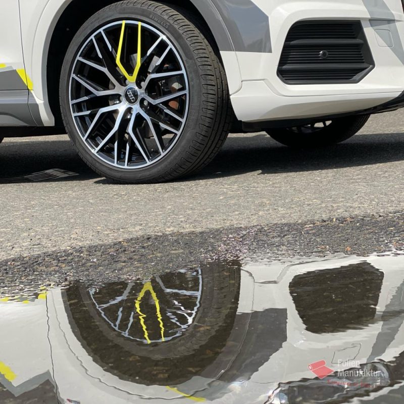 Audi Q3 Camouflage folierung – Bild 5
