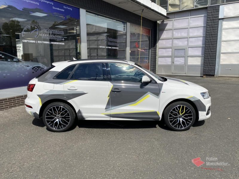 Audi Q3 Camouflage folierung – Bild 8