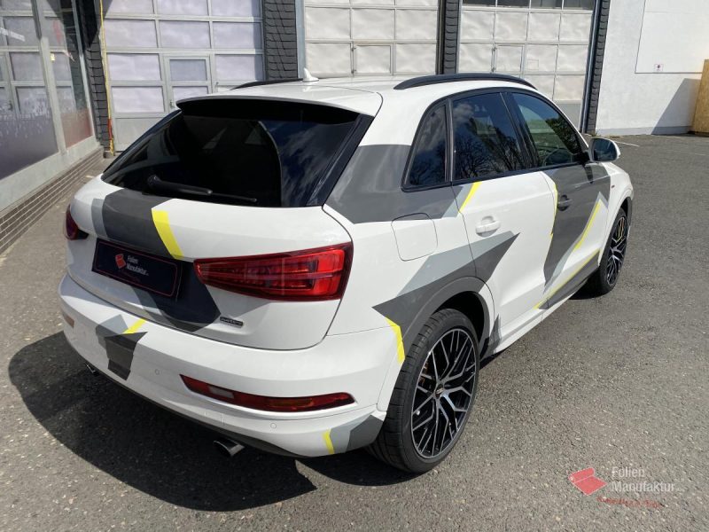 Audi Q3 Camouflage folierung – Bild 7