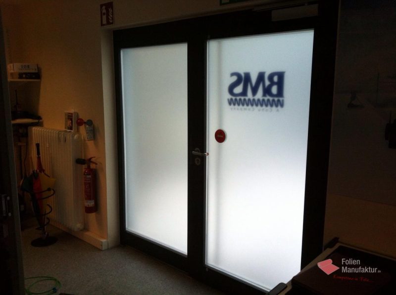 Frosted Glass inkl. Logo – Bild 2