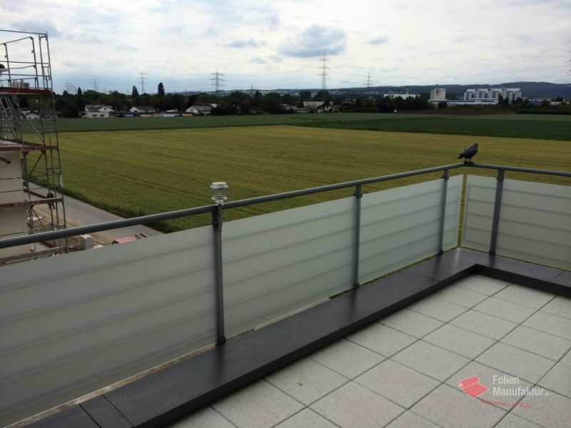 Privacy Film Balkon – Bild 2