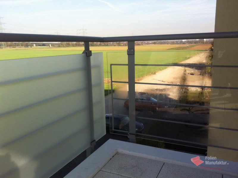 Privacy Film Balkon – Bild 4