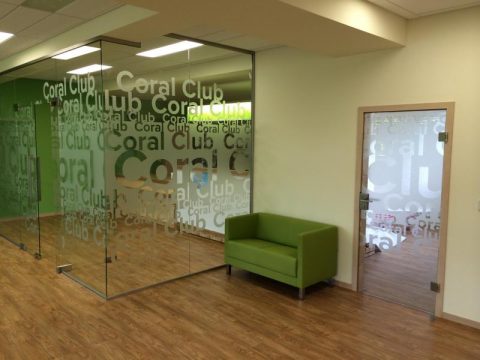 Frosted Glass Film with Pattern