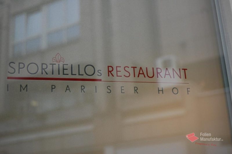 Frosted Glass with Logo – Bild 3