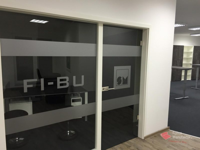 Frosted Glass Film with Logo – Bild 3