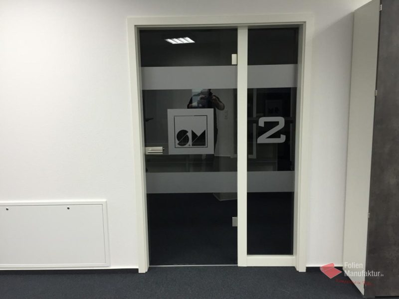 Frosted Glass Film with Logo – Bild 9