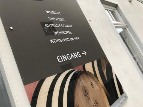 Printed Acrylic Signs for a Winery