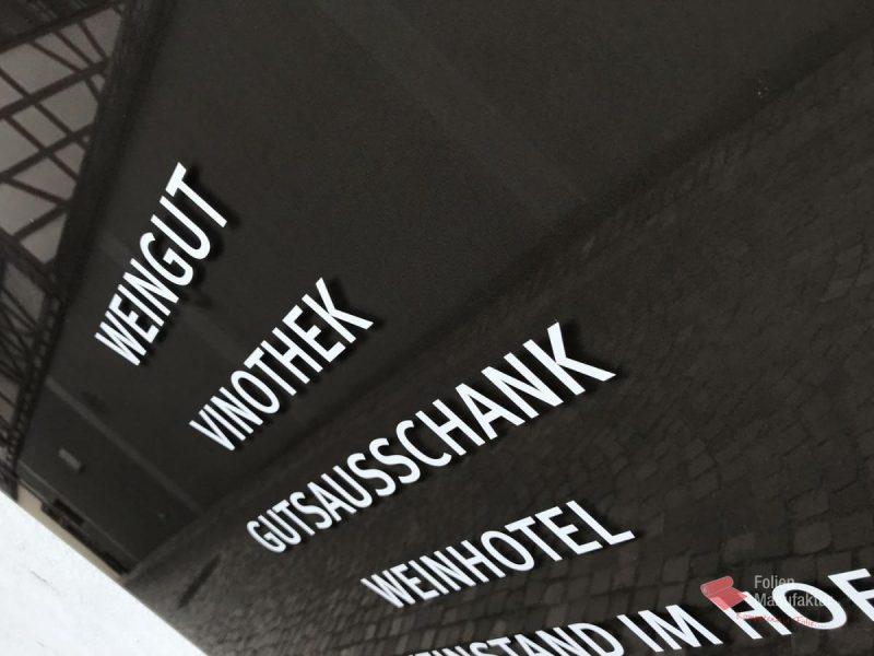 Printed Acrylic Signs for a Winery – Bild 6