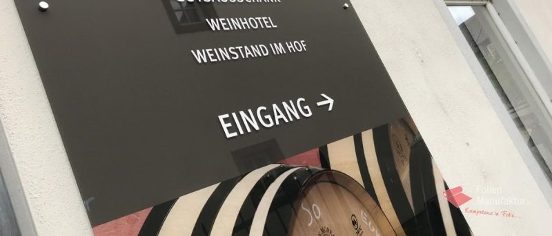 Printed Acrylic Signs for a Winery – Bild 1