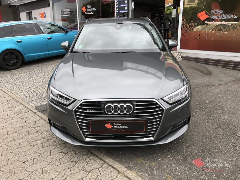 Audi A3 Wrap in Daytona Grey – Bild 2