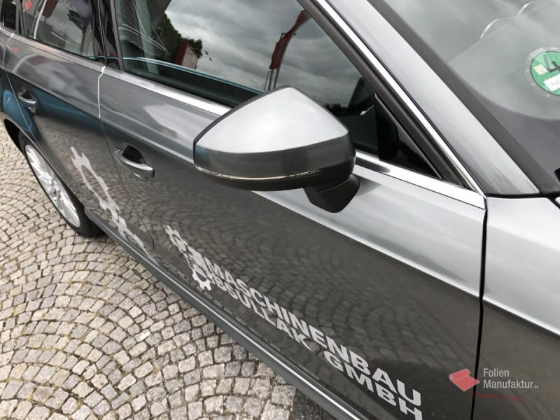 Audi A3 Wrap in Daytona Grey – Bild 7