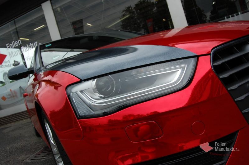 Audi A4 Chrome Wrap – Bild 6