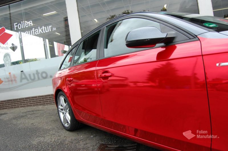 Audi A4 Chrome Wrap – Bild 9