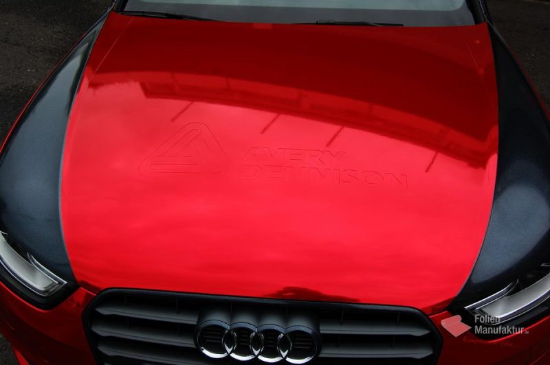 Audi A4 Chrome Wrap – Bild 10