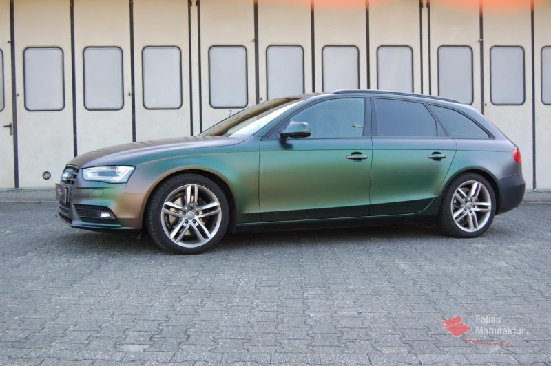 Audi A4 Vollfolierung – Bild 6