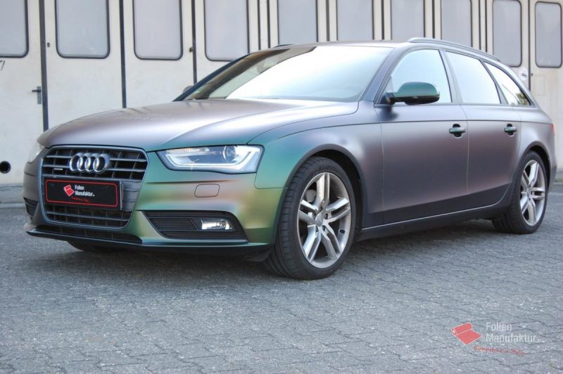 Audi A4 Vollfolierung – Bild 7