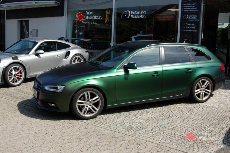 Audi A4 Vollfolierung – Bild 3