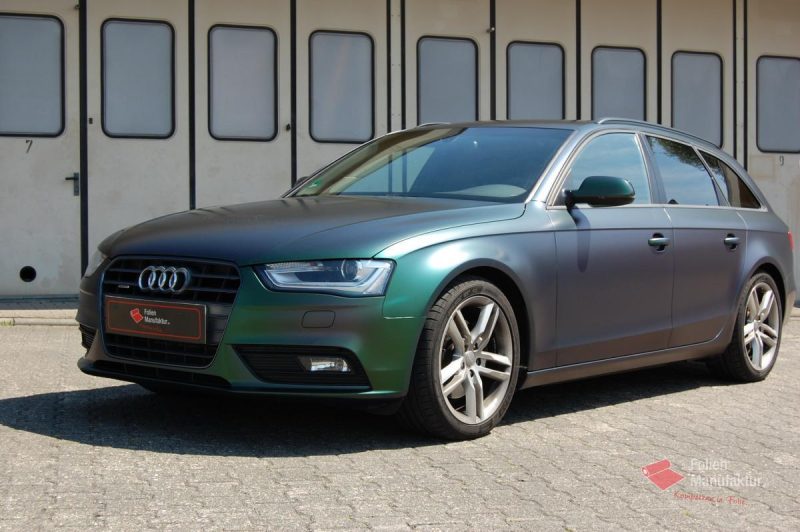 Audi A4 Vollfolierung – Bild 2