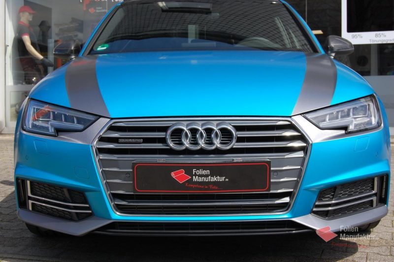 Audi A4 Vollfolierung – Bild 3