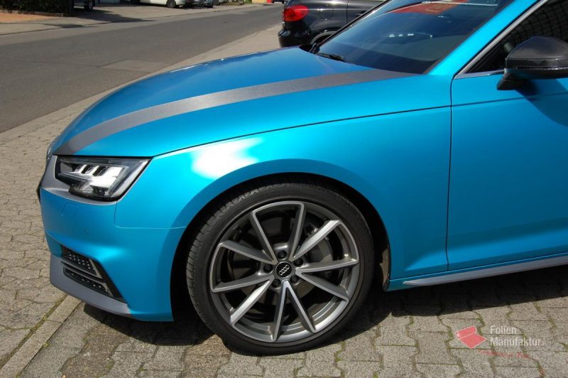 Audi A4 Vollfolierung – Bild 2