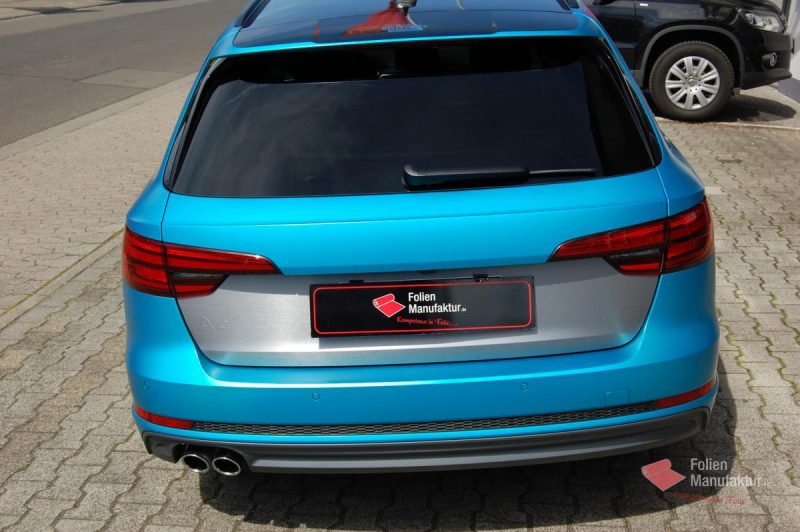Audi A4 Vollfolierung – Bild 5
