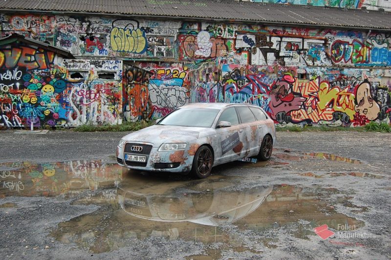 Audi A6 Full Wrap – Bild 1